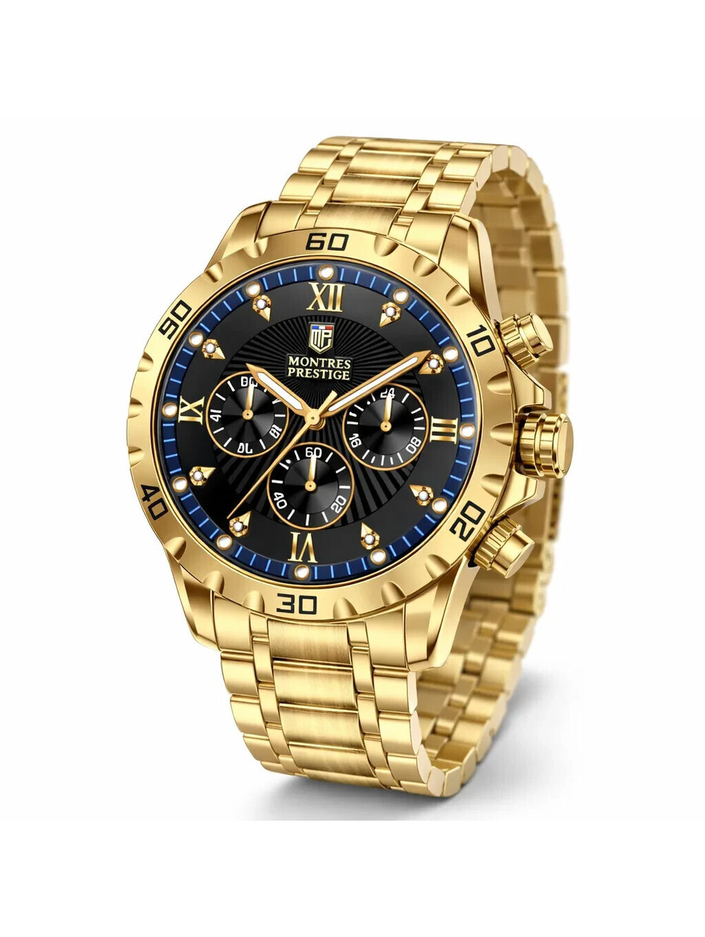 MPW-0330 - Montres PrestigeMen's Watch - 44mm, Gold